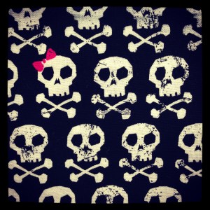 cute fabric i found.  wish i could think of a use for it.