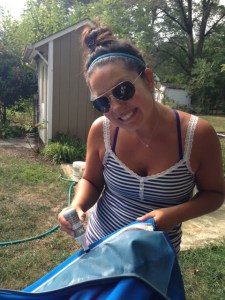 me, giving our zippers some love <3