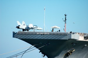 Yup, it’s a fighter jet.  Crazy.