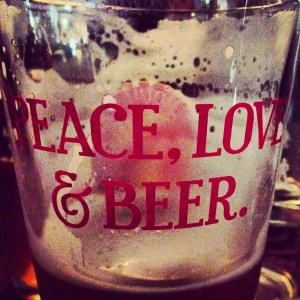 Coasters had a great beer selection, but were “out” of most of their food. At least they weren’t out of beer!