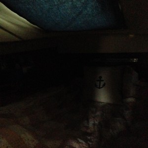 Our room after the curtain!