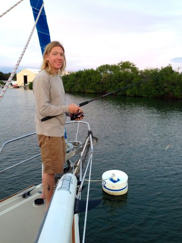 Jake squeezed in a little Christmas fishing :)