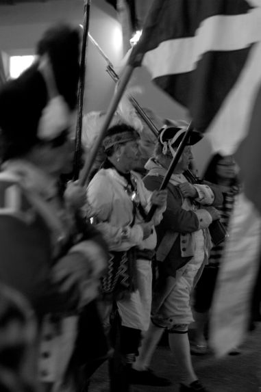 We caught a beautiful night time parade celebrating the English acquisition of the Castillo (or something like that!) 