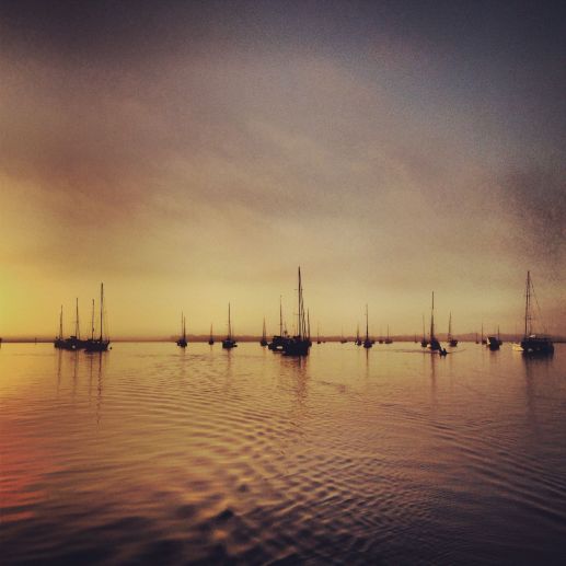 St. Augustine Municipal Marina’s mooring field gave us a beautiful farewell as we left at sunrise <3