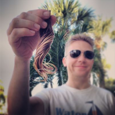 Jake's lovely locks...