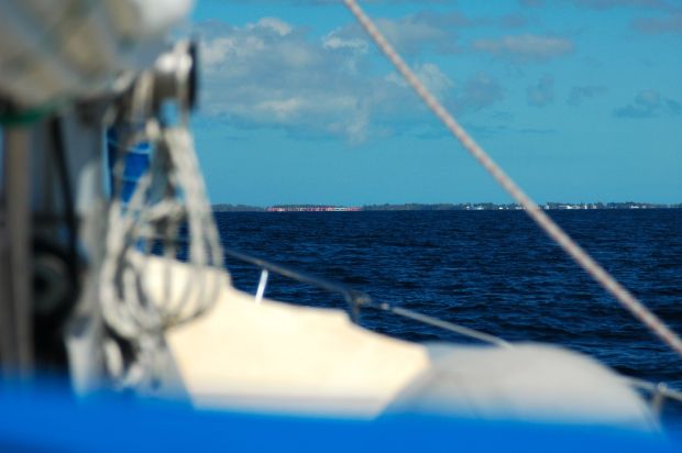 Land Ho!  South Bimini, Bahamas