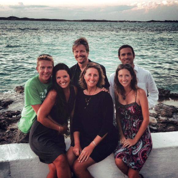 After the last race, this is us, Anthyllide, and Matt & Jessica from Serendipity.