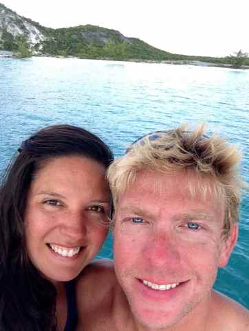 Me and Jake at Monument Beach anchorage, March 2014.