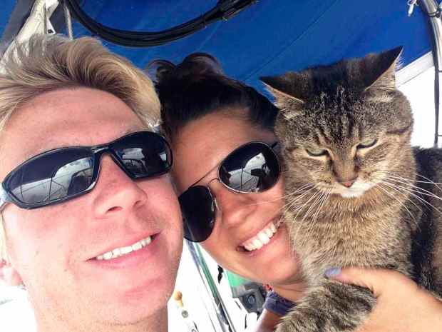 A family pic in Georgia. Nothing else to do :)