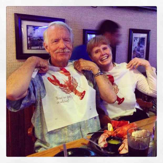 We celebrated our friend, Stephen’s, birthday in May at Quarterdeck in Ft. Lauderdale. These two have traveled all over the world by boat. Very. Cool. Folks.