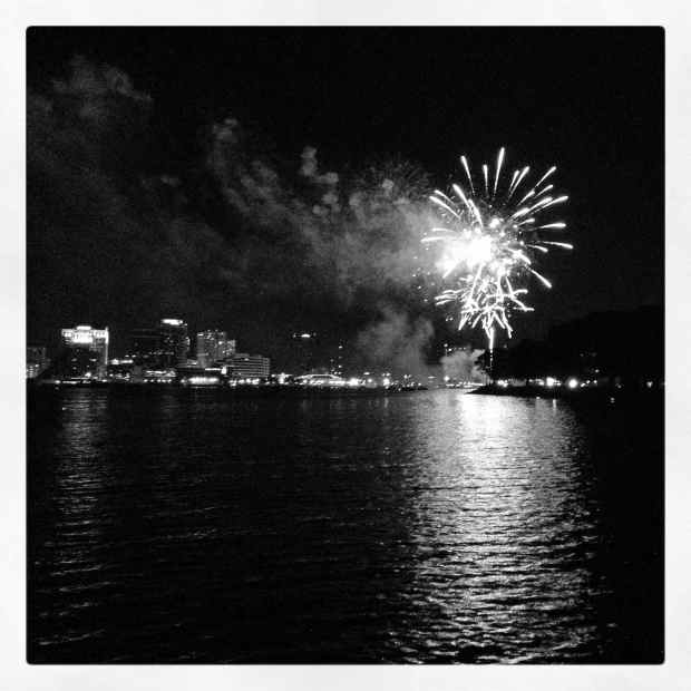 Great fireworks show, Norfolk!