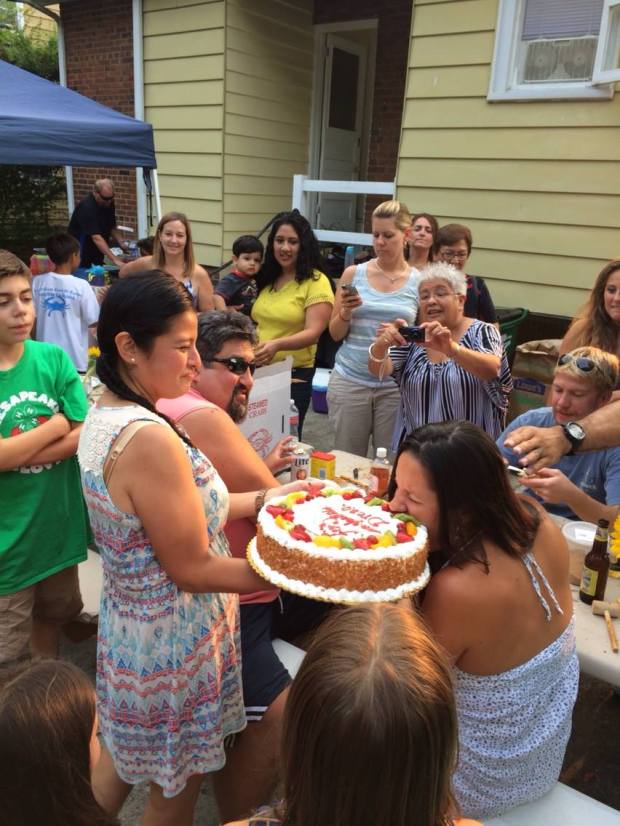 Happy birthday to me.  Recognize that cute, little cake holder?