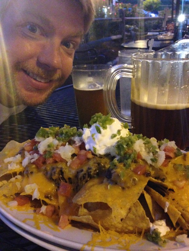 The food we missed the most?  Texas nachos from Hard Times Cafe.