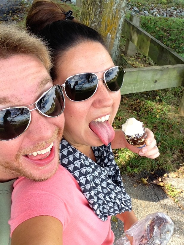 The Nutty Buddies are imported from Kent Island, MD.