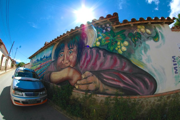 Mural near Casa Vieja.
