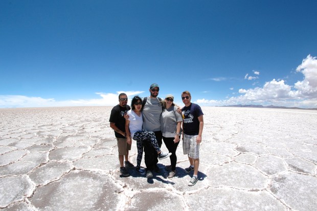 The crew and the salt.