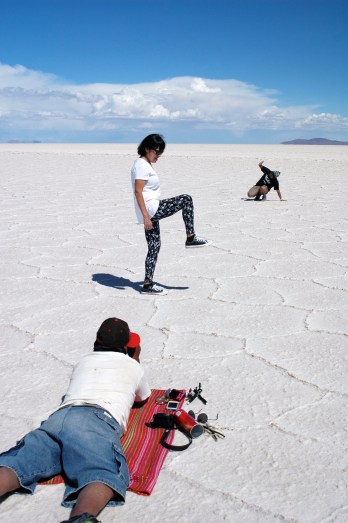 Ivan working on the cool pics!