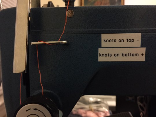 A label for my new machine :)