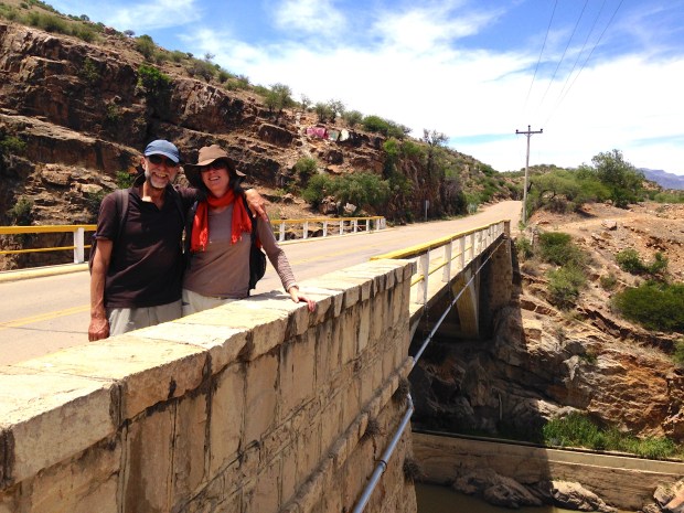 Our new German friends.  They are back packing through South America, of course!